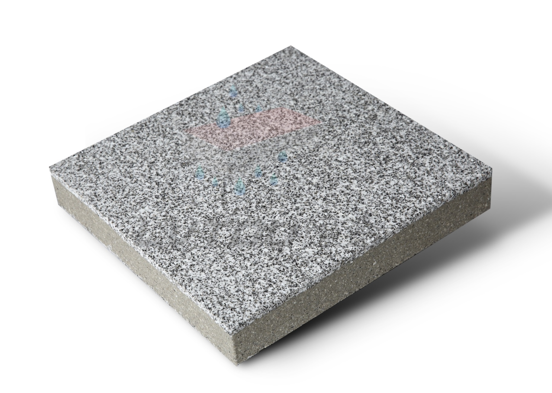 未來(lái)城市的解決方案細(xì)面陶瓷透水磚